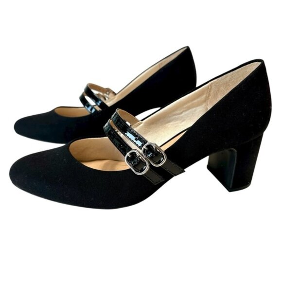 NIB LifeStride True Mary Jane Classic Pumps with Round Toe & Block Heel Size 9.5 - Picture 1 of 11